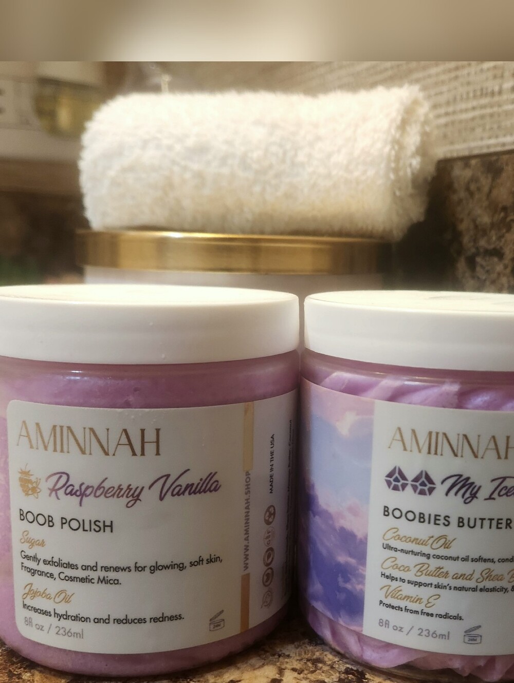 🌺3/$25 AMINNAH "Raspberry Gems" BUNDLE - Picture 2 of 2